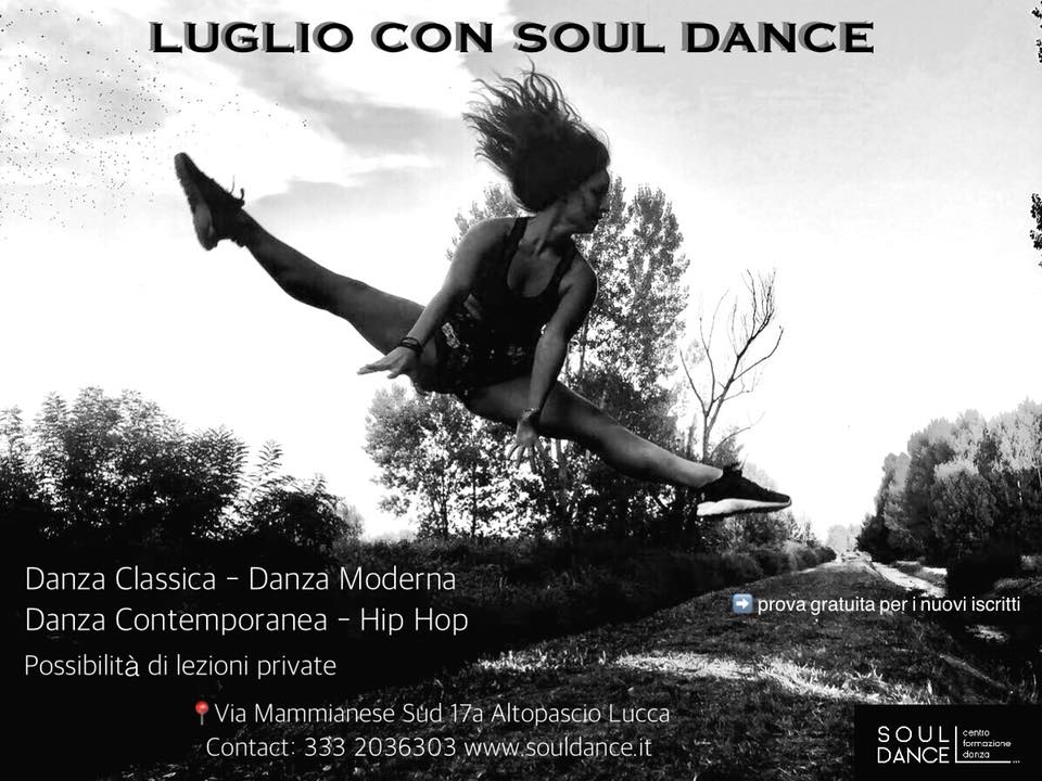 LUGLIO CON SOUL DANCE 